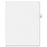 Avery Consumer Products Numeric Divider, "33", Side Tab, 11"x8-1/2", 25/PK, White