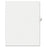 Avery Consumer Products Numeric Divider, "35", Side Tab, 11"x8-1/2", 25/PK, White
