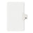 Avery Consumer Products Numeric Divider, "39", Side Tab, 11"x8-1/2", 25/PK, White