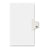 Avery Consumer Products Numeric Divider, "47", Side Tab, 11"x8-1/2", 25/PK, White