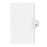 Avery Consumer Products Numeric Divider, "61", Side Tab, 11"x8-1/2", 25/PK, White