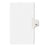 Avery Consumer Products Numeric Divider, "63", Side Tab, 11"x8-1/2", 25/PK, White