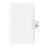 Avery Consumer Products Numeric Divider, "68", Side Tab, 11"x8-1/2", 25/PK, White