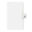 Avery Consumer Products Numeric Divider, "69", Side Tab, 11"x8-1/2", 25/PK, White
