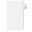 Avery Consumer Products Numeric Divider, "76", Side Tab, 11"x8-1/2", 25/PK, White