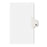 Avery Consumer Products Numeric Divider, "84", Side Tab, 11"x8-1/2", 25/PK, White