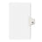 Avery Consumer Products Numeric Divider, "85", Side Tab, 11"x8-1/2", 25/PK, White