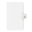 Avery Consumer Products Numeric Divider, "91", Side Tab, 11"x8-1/2", 25/PK, White