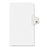 Avery Consumer Products Numeric Divider, "95", Side Tab, 11"x8-1/2", 25/PK, White
