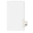 Avery Consumer Products Numeric Divider, "108", Side Tab, 11"x8-1/2", 25/PK, White