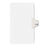 Avery Consumer Products Numeric Divider, "110", Side Tab, 11"x8-1/2", 25/PK, White