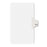 Avery Consumer Products Numeric Divider, "111", Side Tab, 11"x8-1/2", 25/PK, White