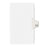 Avery Consumer Products Numeric Divider, "112", Side Tab, 11"x8-1/2", 25/PK, White