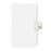 Avery Consumer Products Numeric Divider, "113", Side Tab, 11"x8-1/2", 25/PK, White