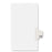 Avery Consumer Products Numeric Divider, "123", Side Tab, 11"x8-1/2", 25/PK, White