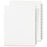Avery Consumer Products Index Dividers, Exhibit 601-650, Side Tab, 25/ST, WE