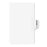 Avery Consumer Products Alphabetical Divider, "E", Side Tab, 8-1/2"x11", WE