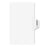 Avery Consumer Products Alphabetical Divider, "F", Side Tab, 8-1/2"x11", WE