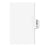 Avery Consumer Products Alphabetical Divider, "O", Side Tab, 8-1/2"x11", WE