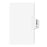 Avery Consumer Products Alphabetical Divider, "Z", Side Tab, 8-1/2"x11", WE