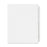 Avery Consumer Products Legal Divider W/Letter "A-Z", Side Tab, 11"x8-1/2"