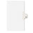 Avery Consumer Products Legal Divider W/Letter "E", Side Tab, 11"x8-1/2", 25/PK
