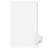 Avery Consumer Products Legal Divider W/Letter "I", Side Tab, 11"x8-1/2", 25/PK
