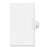 Avery Consumer Products Legal Divider W/Letter "V", Side Tab, 11"x8-1/2", 25/PK