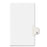 Avery Consumer Products Legal Divider W/Letter "X", Side Tab, 11"x8-1/2", 25/PK