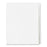 Avery Consumer Products Collated Dividers, A-Z, Side Tab, 11"x8-1/2", 26/Set, White
