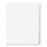 Avery Consumer Products Collated Dividers, 26-50, Side Tab, 11"x8-1/2", 25/Set, WE