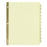 Avery Consumer Products Laminated Tab Divider, 3-HP, Monthly, 12 Tab,11"x8-1/2",Buff