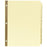 Avery Consumer Products Laminated Tab Dividers,3-HP, Numerical 1-31, 11"x8-1/2",Buff