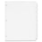 Avery Consumer Products Non-Laminated Tab Dividers, 8-Tab, 11"x8-1/2", White
