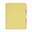 Avery Consumer Products Non-Laminated Tab, Dividers 8-Tab, 11"x8-1/2", Multicolor