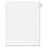 Avery Consumer Products Numeric Divider, "1", Side Tab, 11"x8-1/2", 25/PK, White