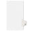 Avery Consumer Products Numeric Divider, "8", Side Tab, 11"x8-1/2", 25/PK, White