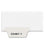 Avery Consumer Products Divider, "Exhibit F", Bottom Tab, 8-1/2"x11", 25/PK, White
