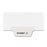 Avery Consumer Products Divider, "Exhibit H", Bottom Tab, 8-1/2"x11", 25/PK, White