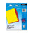 Avery Consumer Products Plastic Tab Dividers W/Labels, 5-Tab, 11"x8-1/2", Multicolor