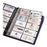 Avery Consumer Products Business Card Pages, Tabbed, Holds 100 2"x3-1/2" DS., Clear