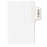 Avery Consumer Products Legal Exhibit Index A, 8-1/2"x11", 25/PK, 1/10 Cut