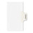 Avery Consumer Products Legal Exhibit Index F, 8-1/2"x11", 25/PK, 1/10 Cut