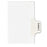 Avery Consumer Products Index Divider, Exhibit 2, Side Tab, 25/PK, White