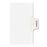Avery Consumer Products Index Divider, Exhibit 4, Side Tab, 25/PK, White