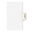 Avery Consumer Products Index Divider, Exhibit 7, Side Tab, 25/PK, White