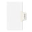 Avery Consumer Products Index Divider, Exhibit 15, Side Tab, 25/PK, White