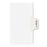 Avery Consumer Products Index Divider, Exhibit 17, Side Tab, 25/PK, White