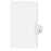 Avery Consumer Products Alphabetical Divider, "F", Side Tab, 8-1/2"x11", 25PK, White