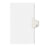 Avery Consumer Products Alphabetical Divider, "J", Side Tab, 8-1/2"x11", 25PK, White